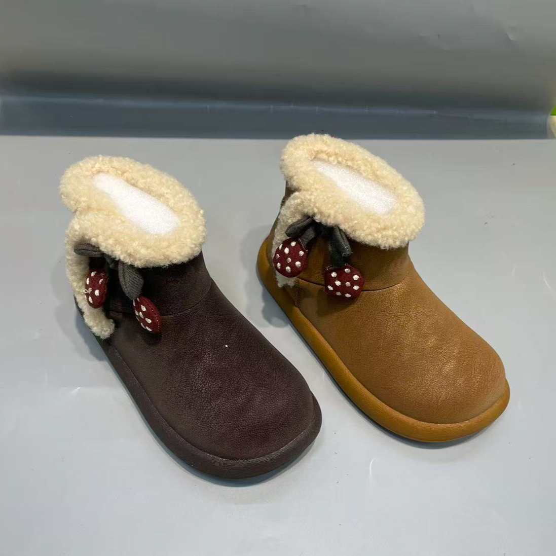 冬季新款大棉 8102儿童休闲舒适保暖雪地棉