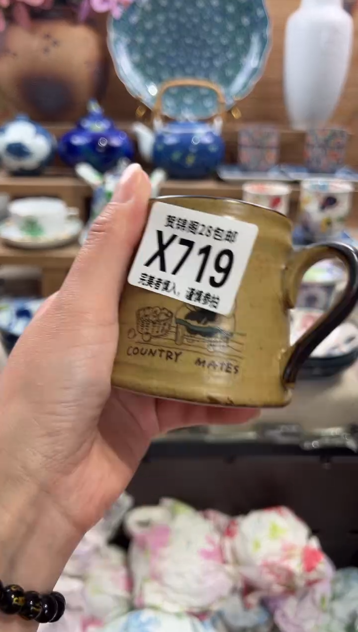 瓷片叶*      X719