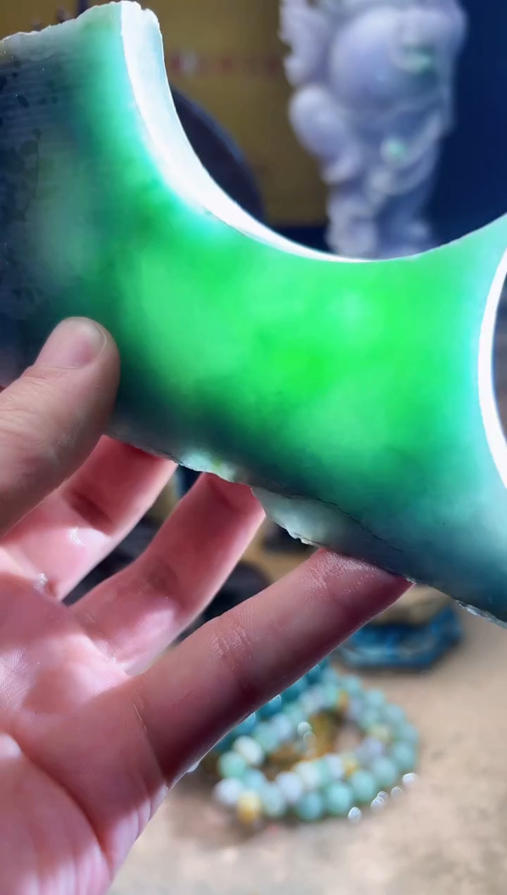 未镶嵌挂件翡翠A货张麦9819