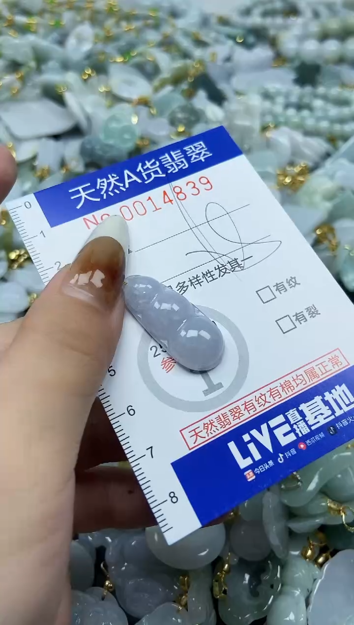 【闪购商品】翡翠颈饰未镶嵌天然A货翡翠