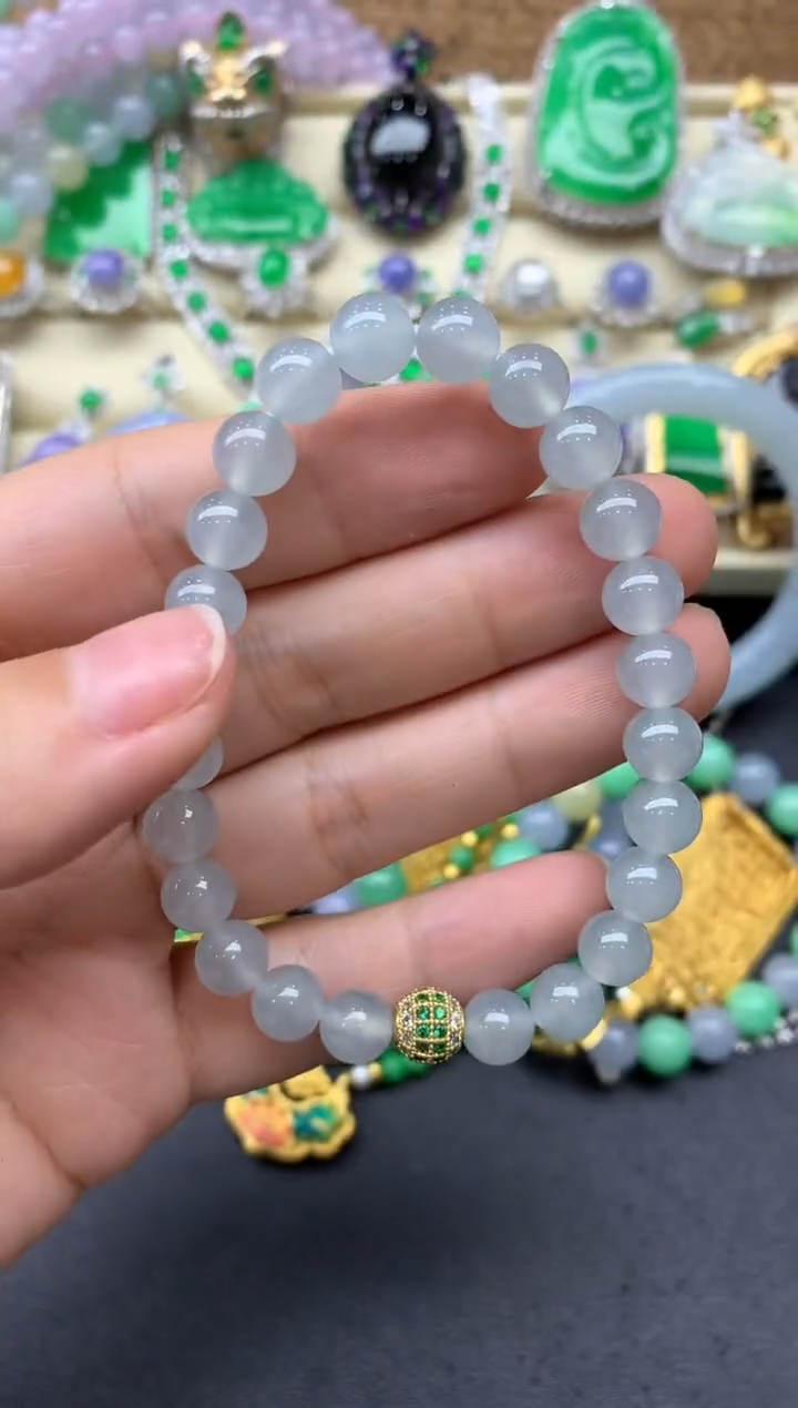 【闪购商品】翡翠手串未镶嵌467-中国好珍宝