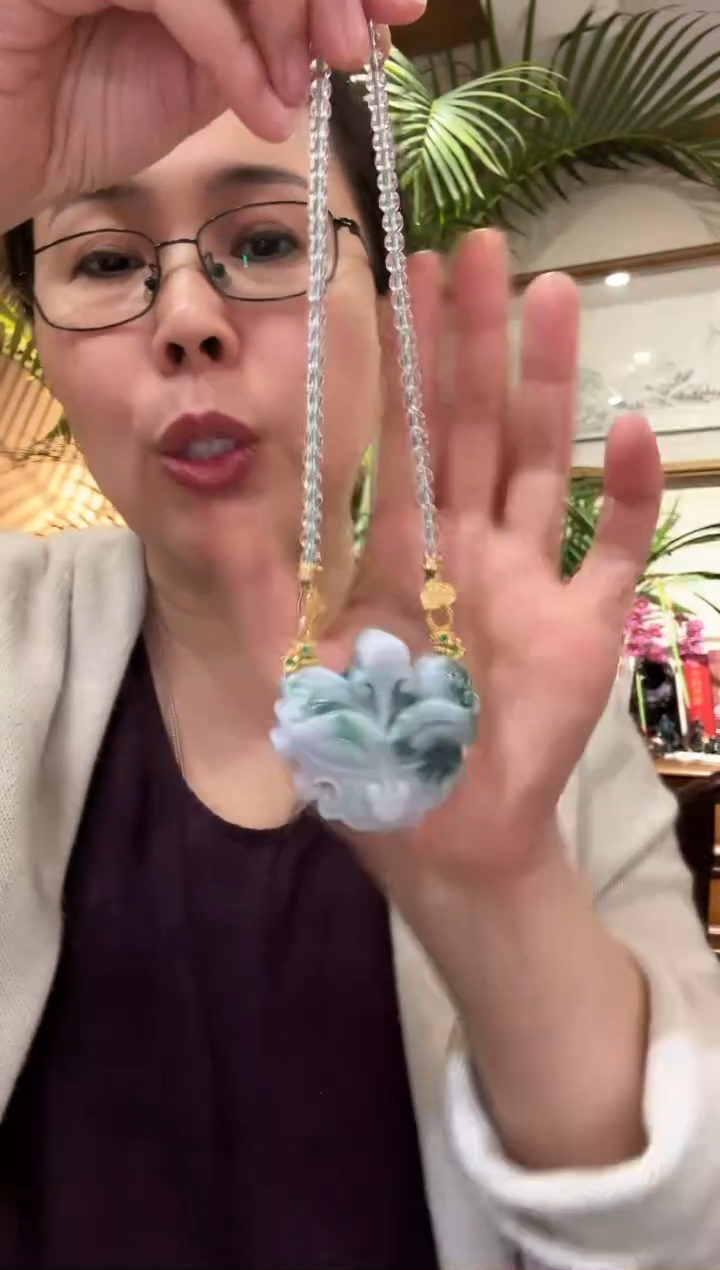 【闪购商品】翡翠颈饰未镶嵌国风