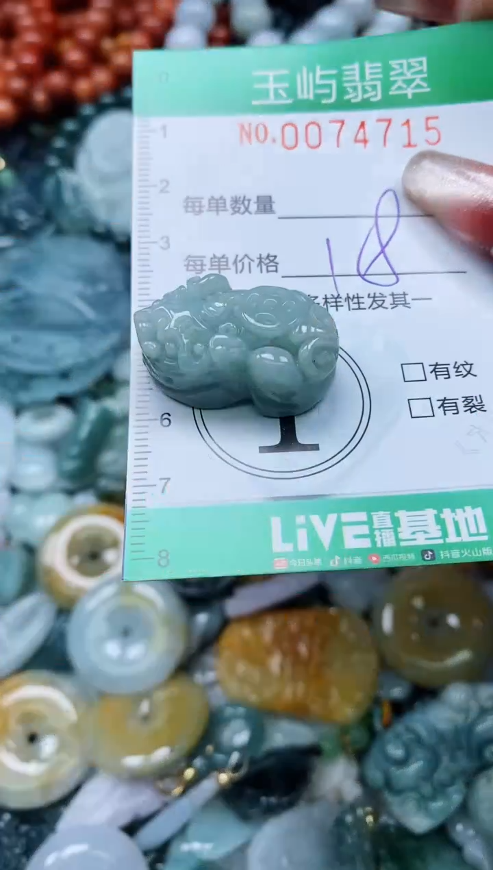 【闪购商品】翡翠颈饰未镶嵌闪购0074715