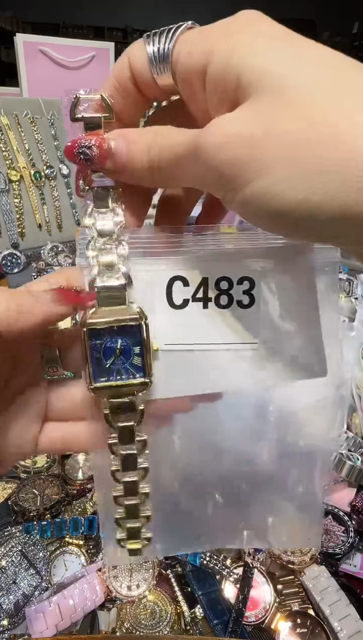 石英机芯不锈钢不锈钢直播定闪专用