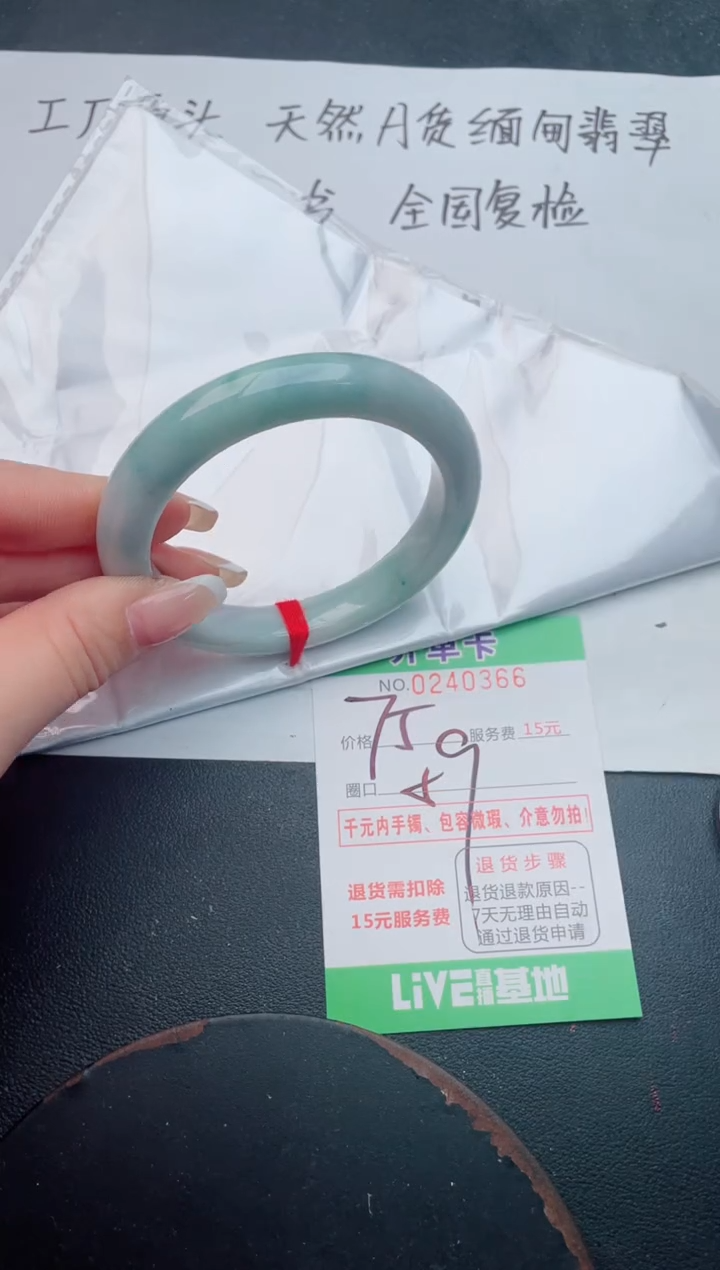 未镶嵌手镯翡翠66