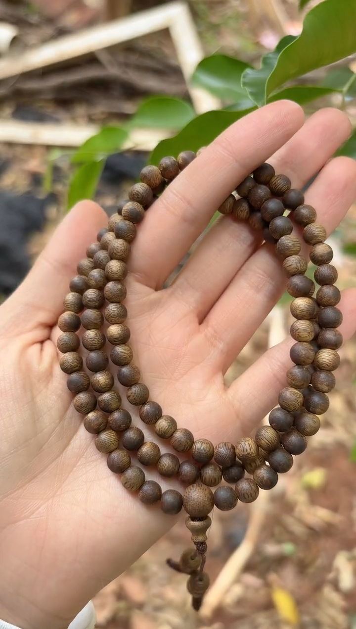 手串沉香海南紫奇楠母树6mm13g多样性发货