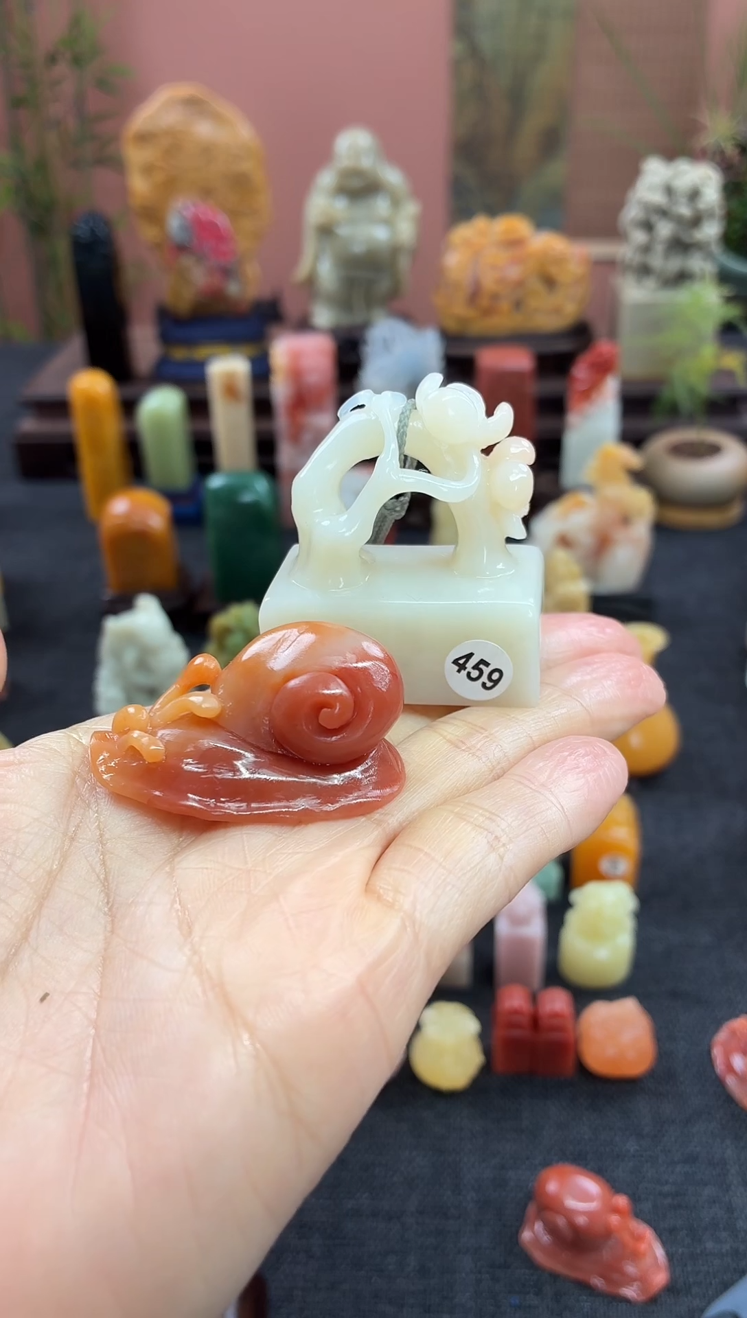 昌化石印石天*黑459