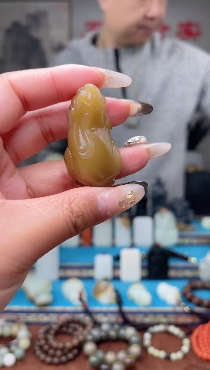 【闪购商品】和田玉挂件未镶嵌1