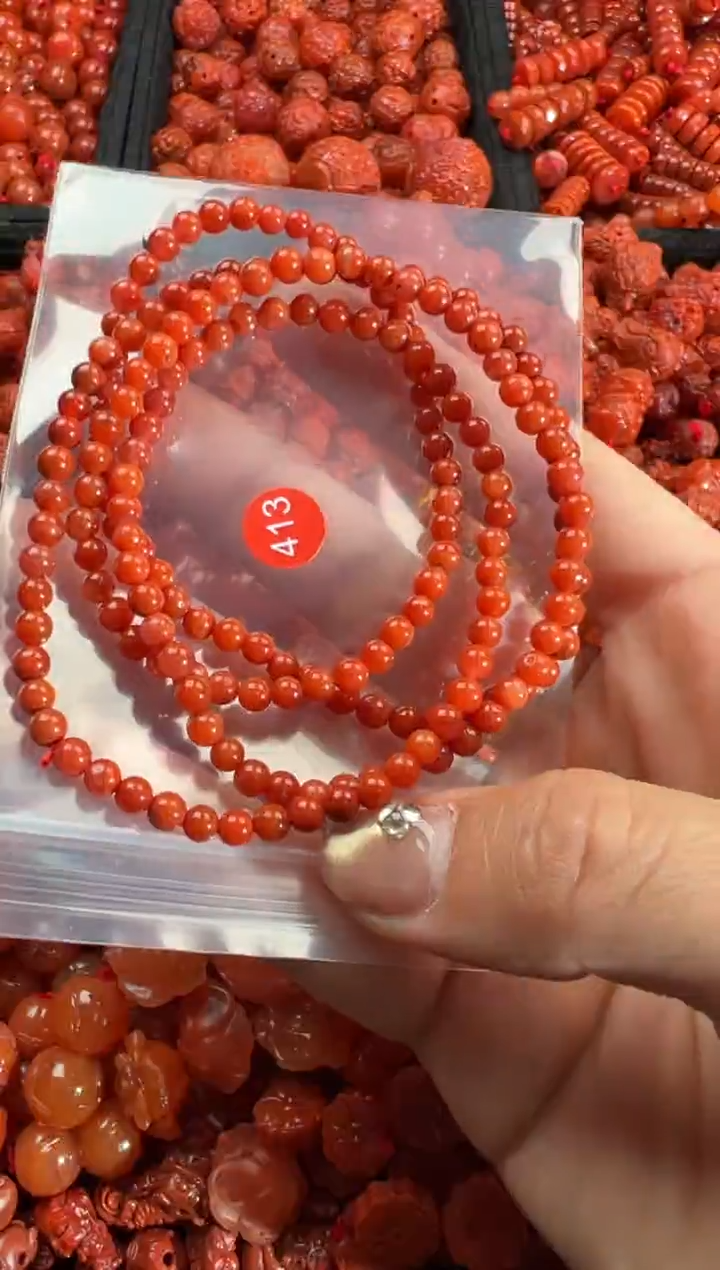 【闪购商品】南红玛瑙颈饰未镶嵌1