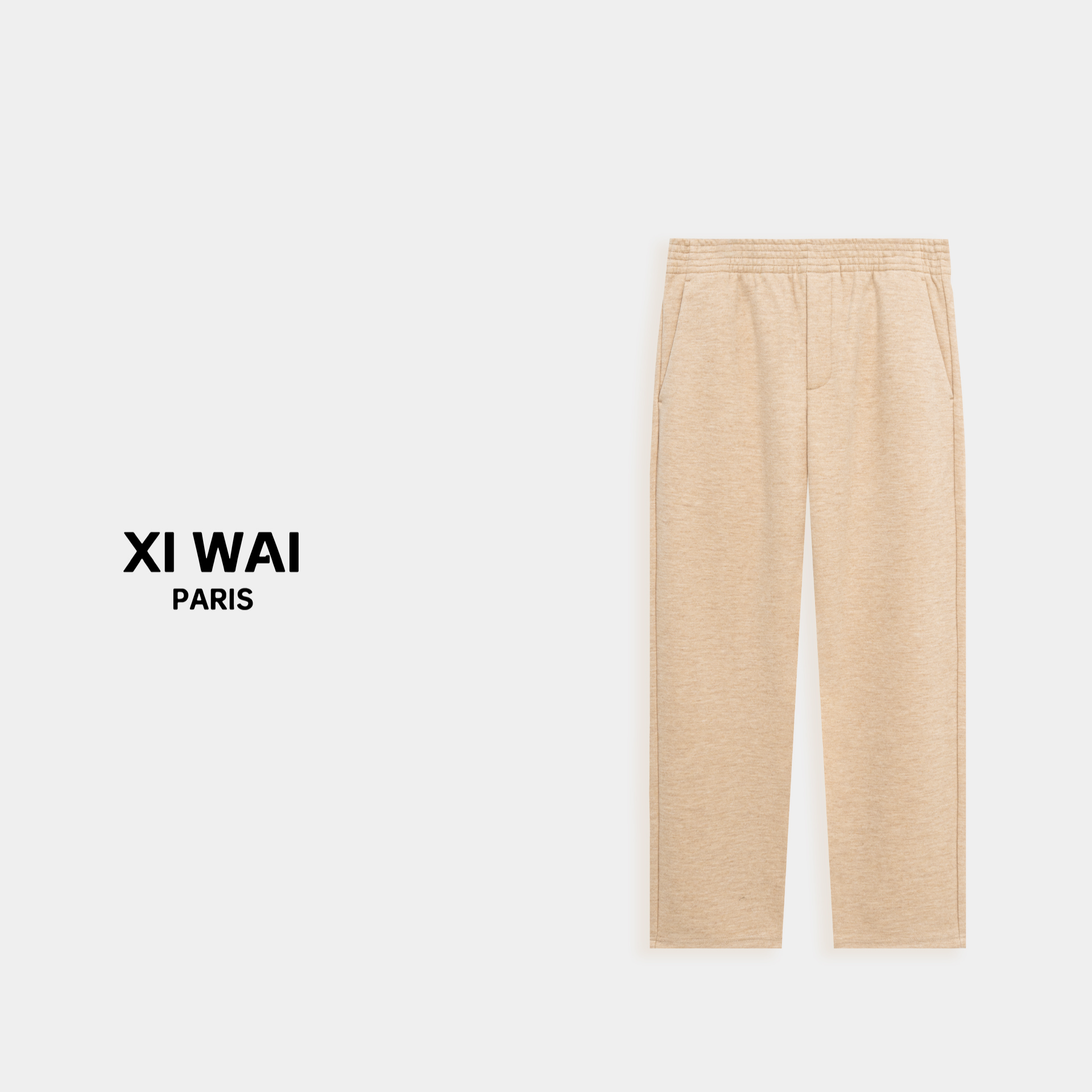 高级男装 秋冬新品25s男士醋酸绵羊毛混纺面料直筒休闲裤 0448