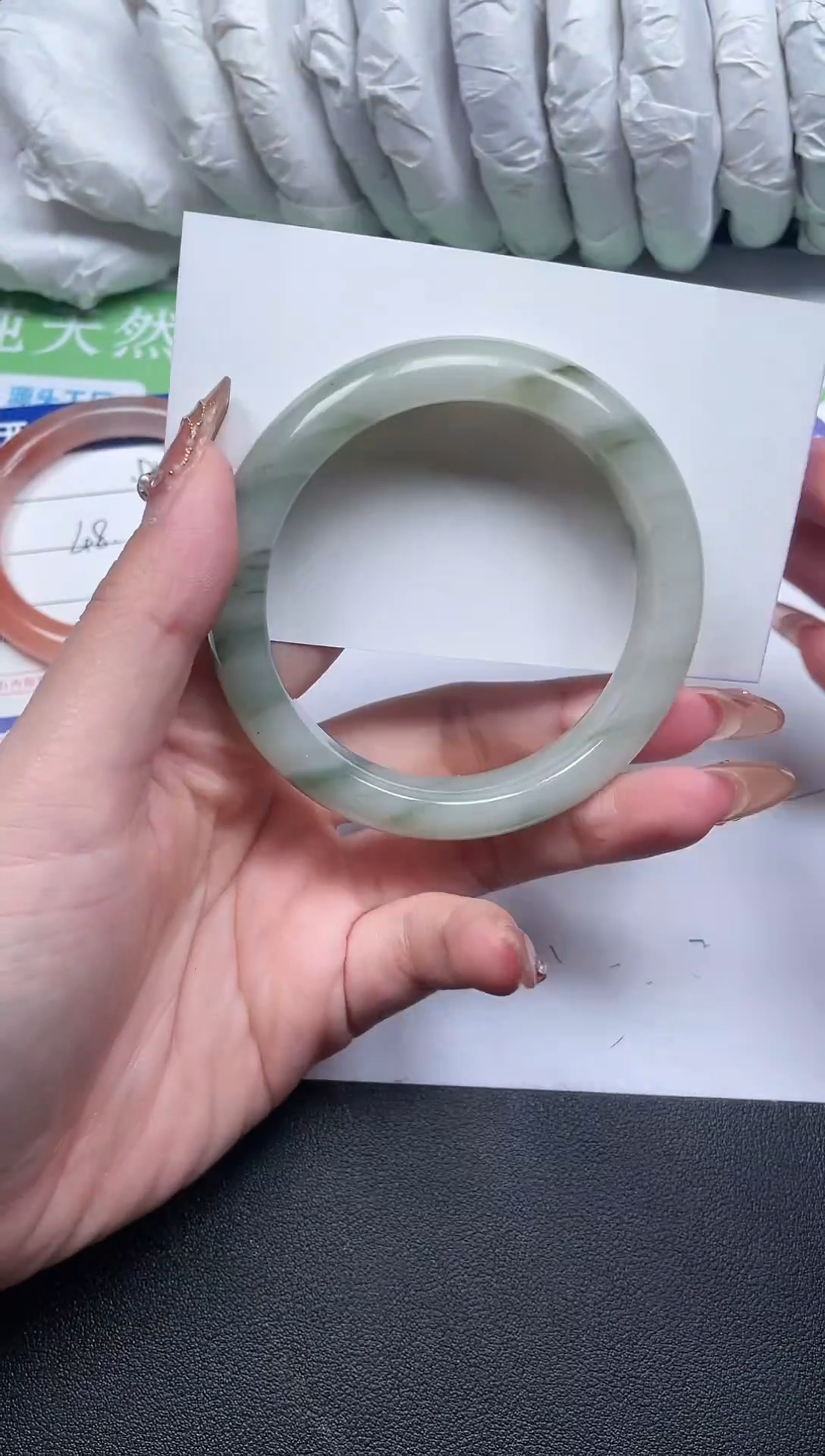 【闪购商品】石英质玉手镯未镶嵌96-58-1