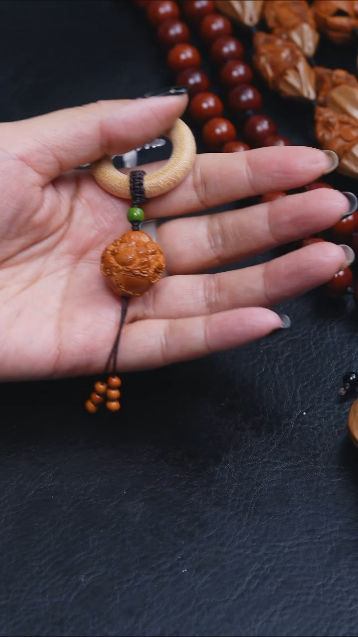 吊坠橄榄核糖**?2.2聚宝财神单籽