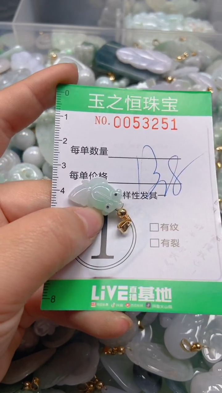 【闪购商品】翡翠颈饰未镶嵌闪购0053251