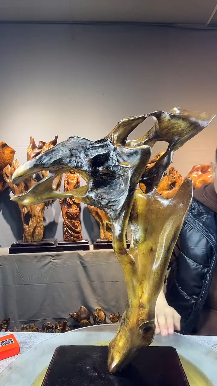 金丝楠跟****？小叶桢楠随行摆件44