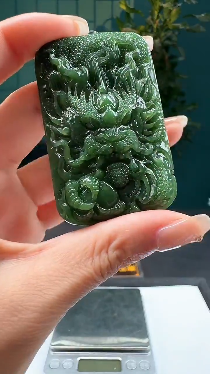 和田玉未镶嵌颈饰T77
