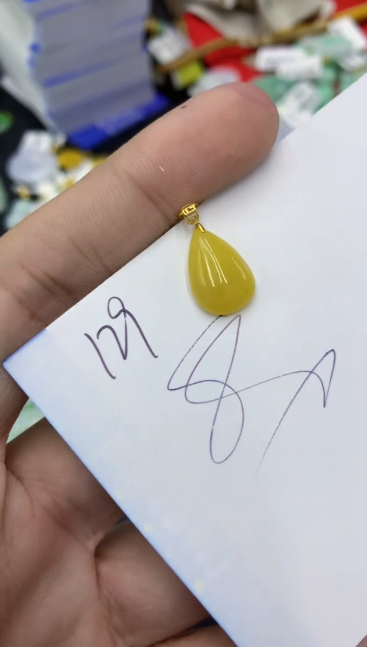 【闪购商品】翡翠颈饰18K金镶嵌号链接1111111111