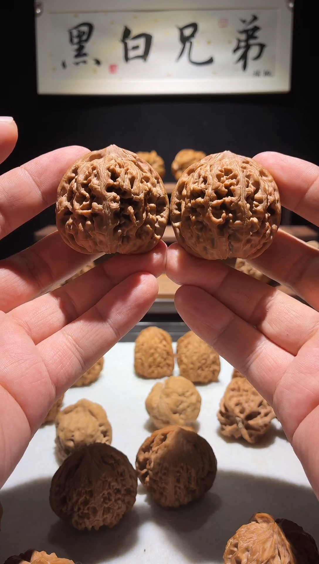 把件文玩核桃小*凤凰台全品无修40尺寸