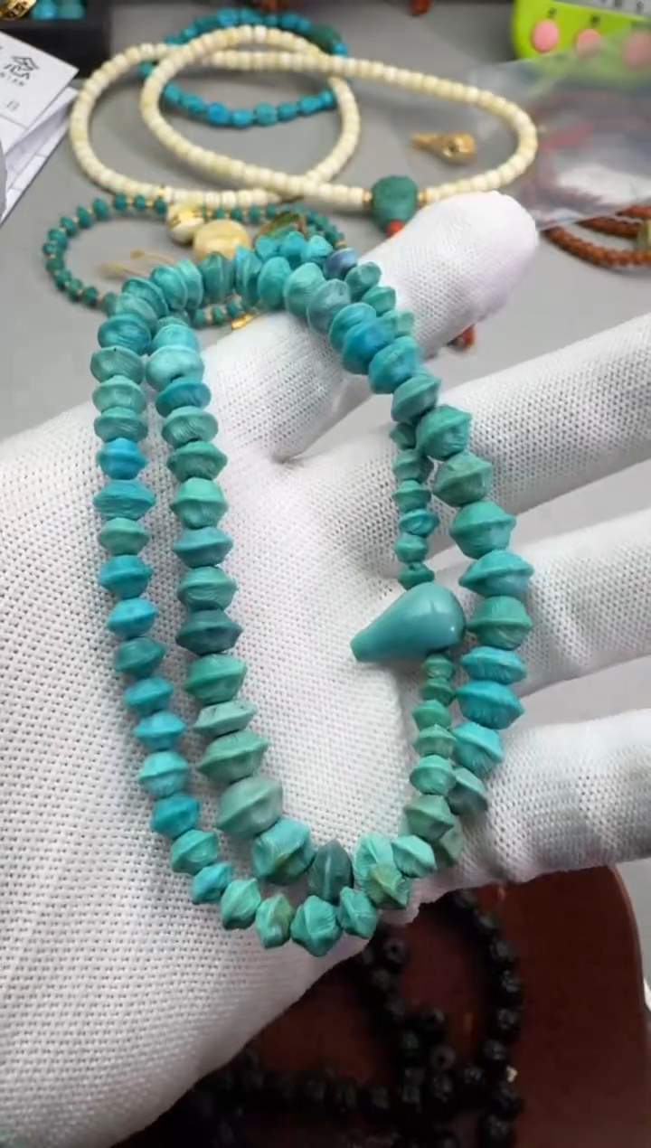 【闪购商品】绿松石项链未镶嵌绿松石