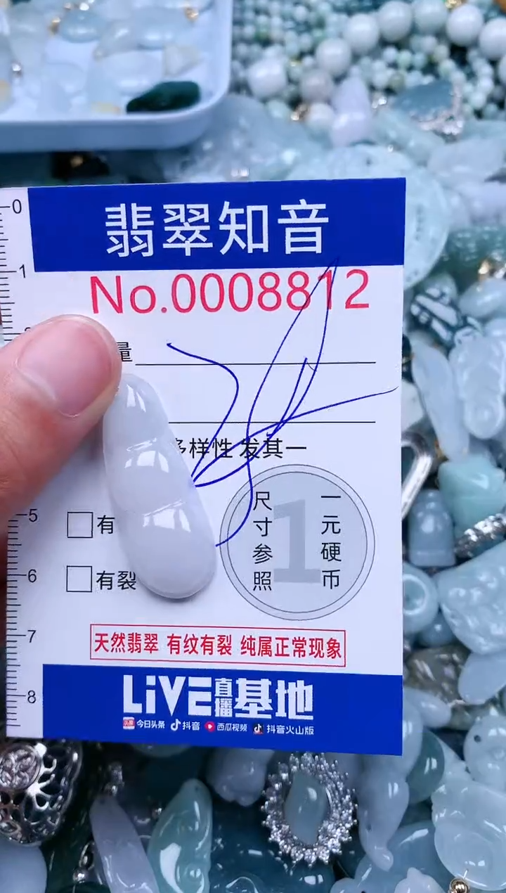 【闪购商品】翡翠吊坠(不含链)未镶嵌8812