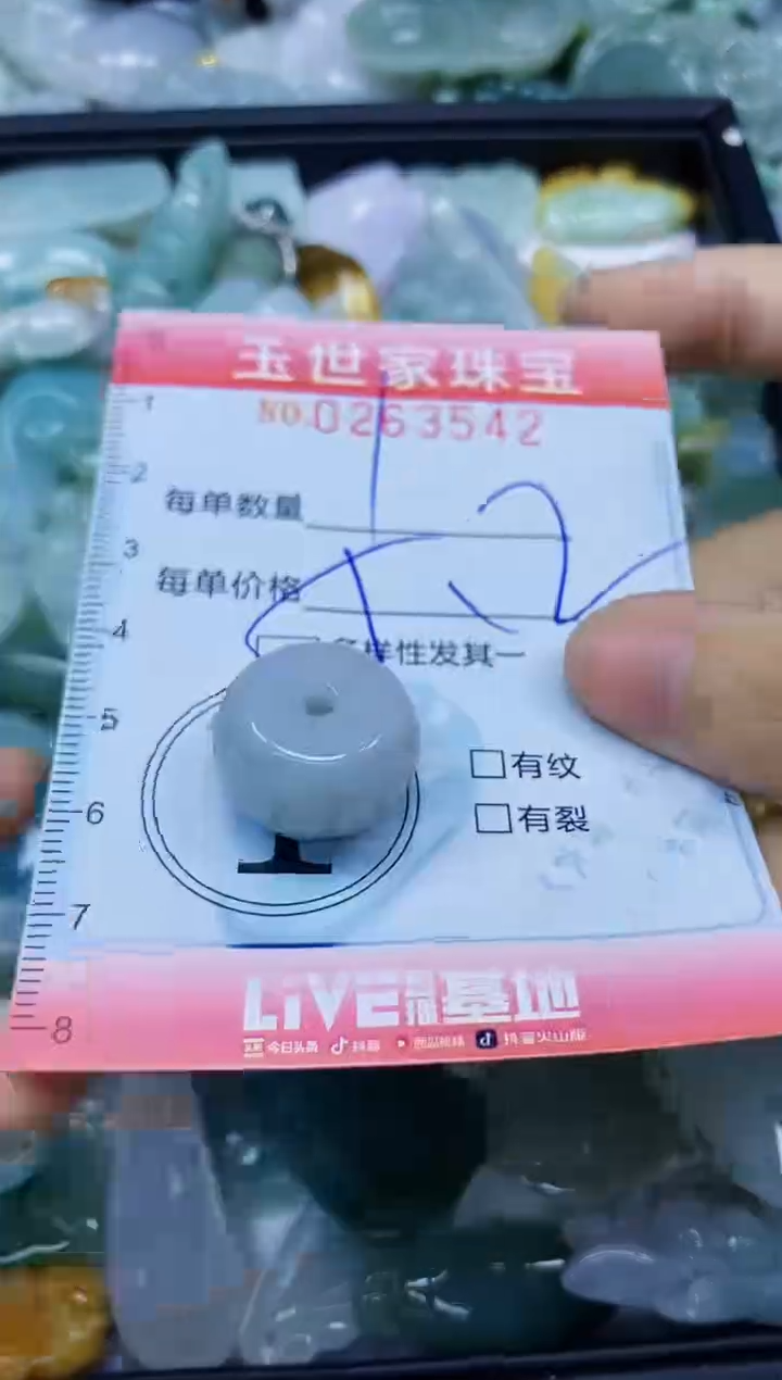翡翠未镶嵌颈饰闪购0263542