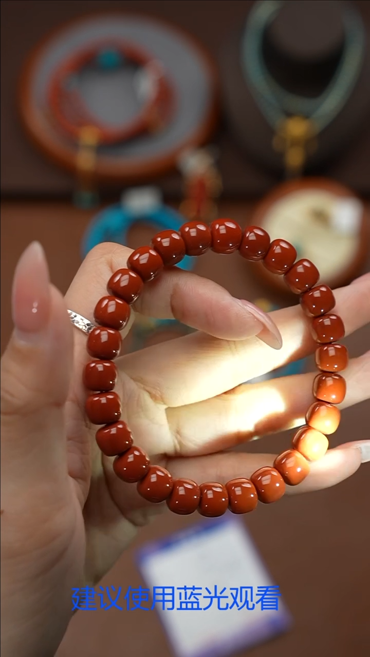 未镶嵌手串南红玛瑙南红手串