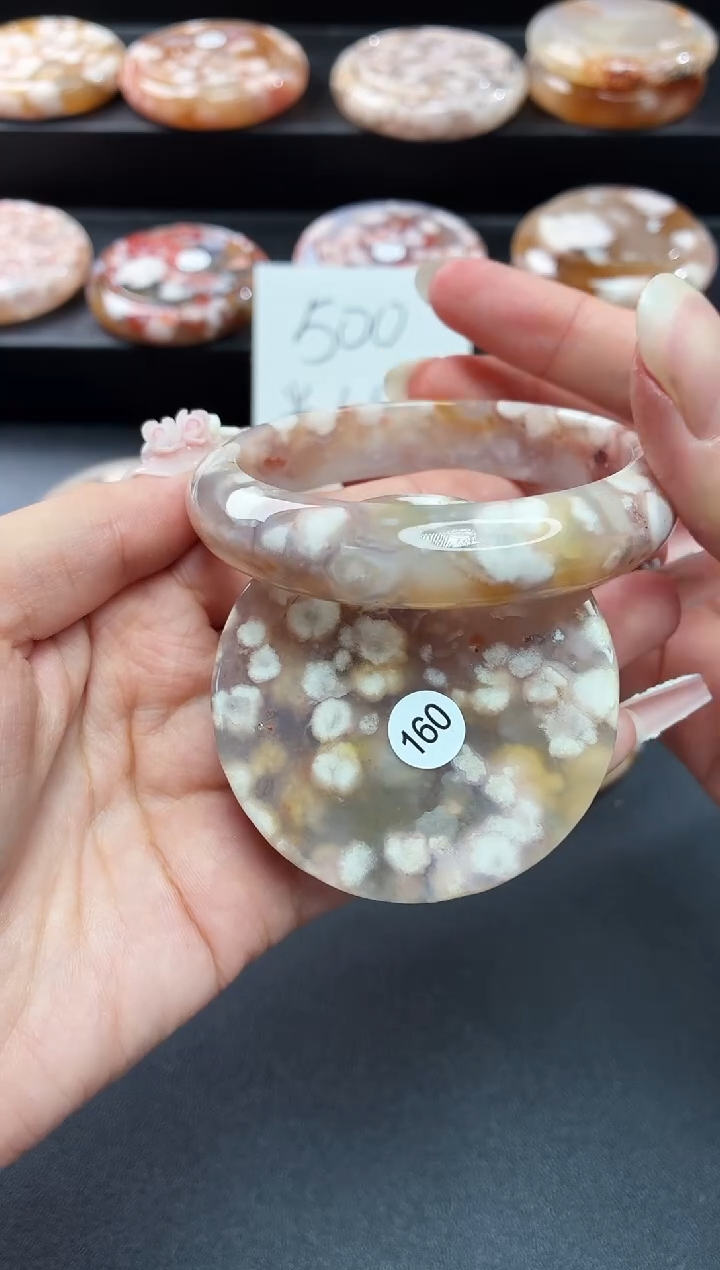 手镯玛瑙/玉髓未镶嵌石英质玉手镯