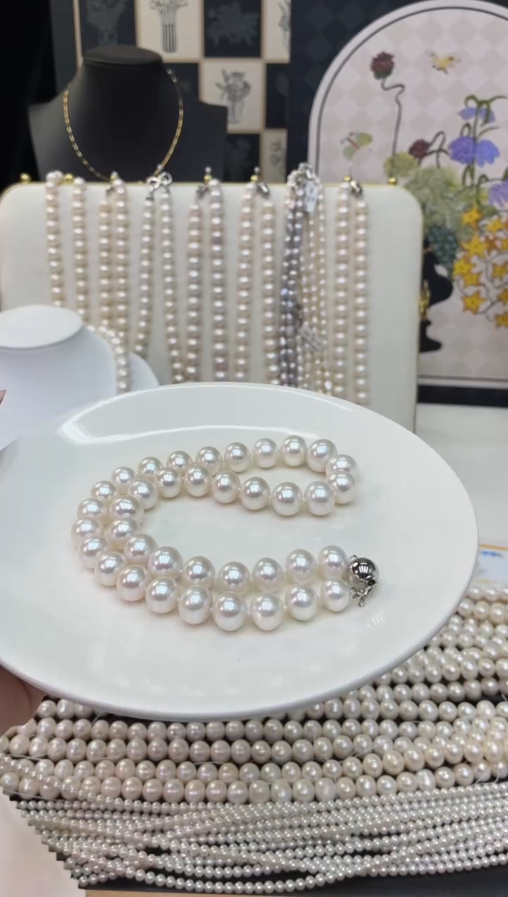 项链未镶嵌淡水珍珠11M+