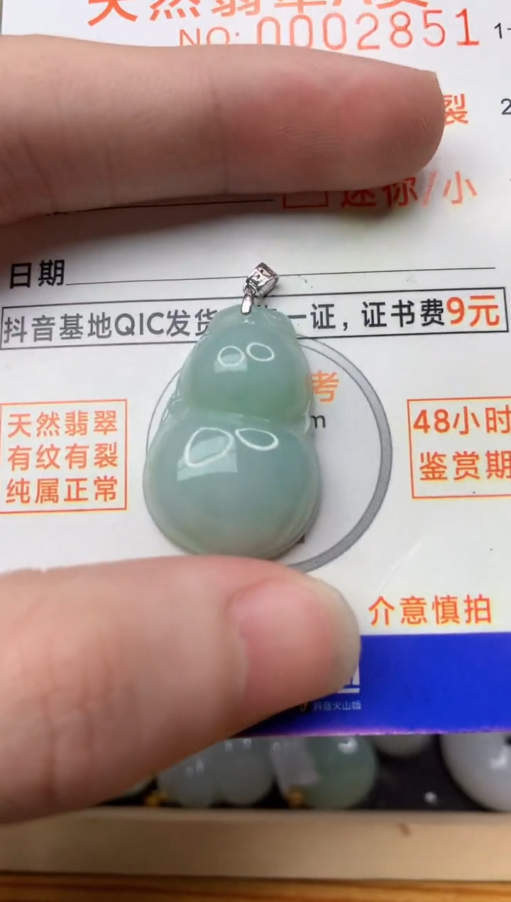 【闪购商品】翡翠颈饰18K金镶嵌2.............