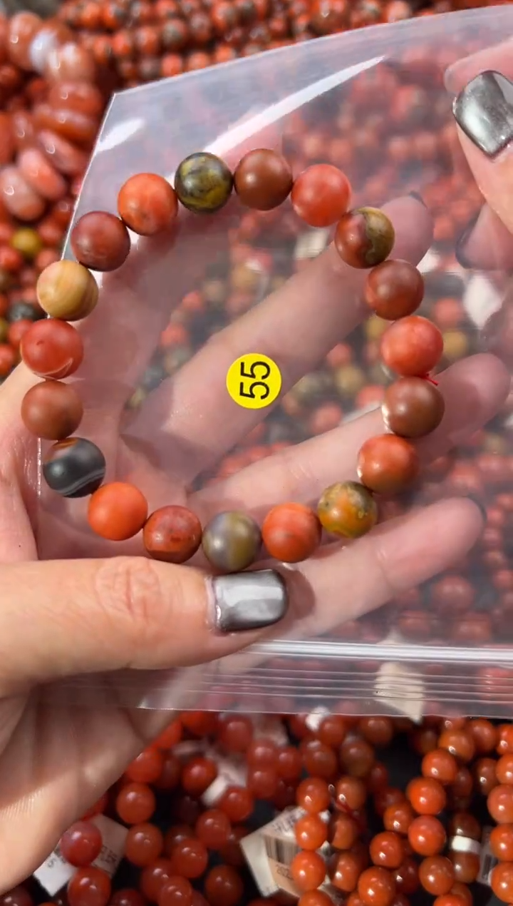 未镶嵌手串南红玛瑙10+