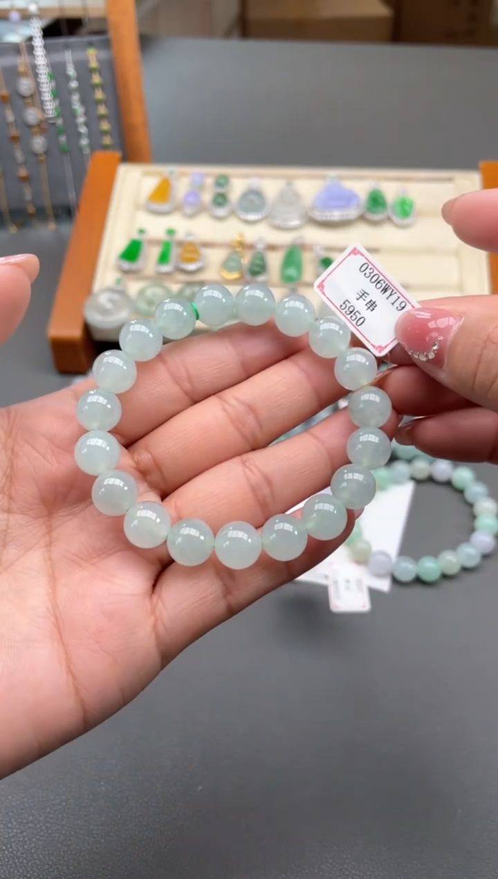 【闪购商品】翡翠手串未镶嵌0306WY19
