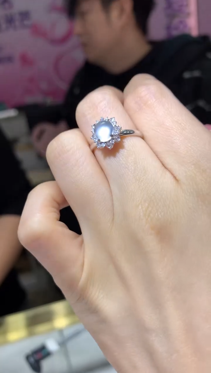 【闪购商品】翡翠戒指18K金镶嵌|不退不换