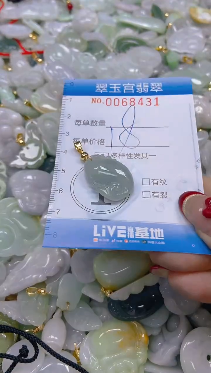 【闪购商品】翡翠颈饰未镶嵌闪购0068431