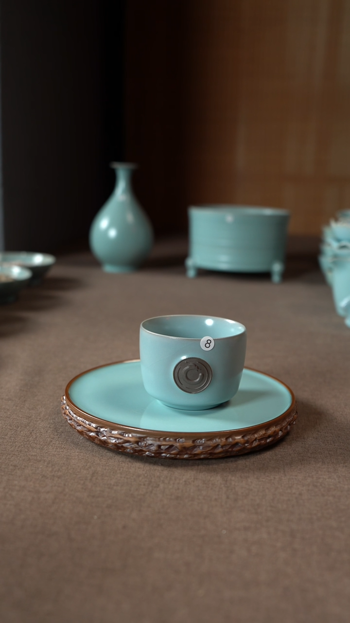 【闪购商品】汝瓷主人杯碗壶瓶樽洗