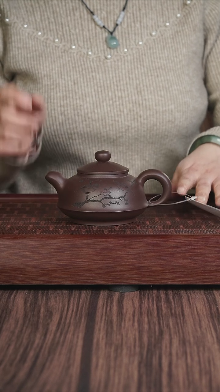 【闪购商品】紫砂茶壶pj 老紫泥 111111