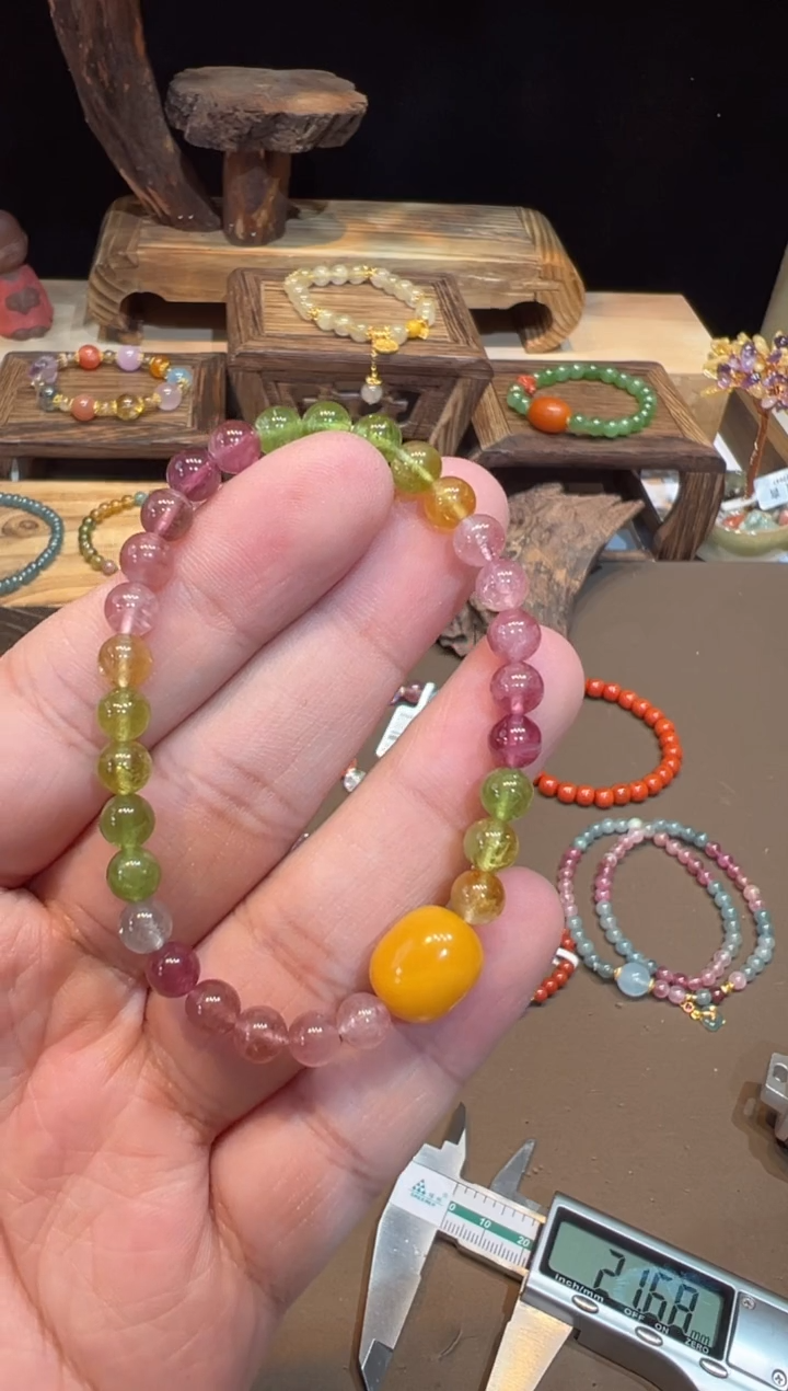 【闪购商品】碧玺手链未镶嵌手饰@@0947