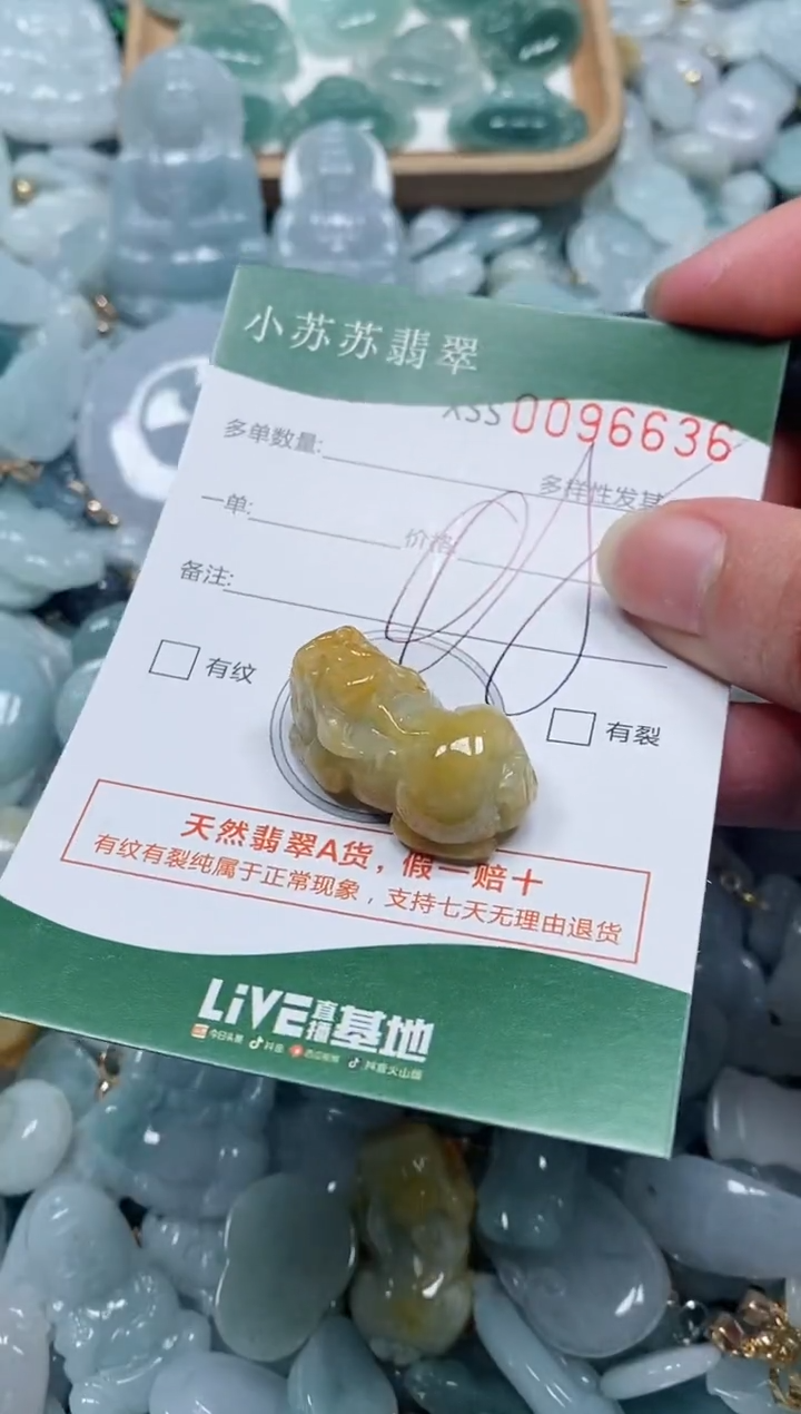 【闪购商品】翡翠颈饰未镶嵌闪购商品0096636
