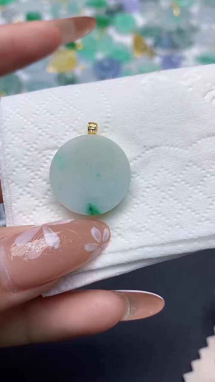 颈饰未镶嵌翡翠天然缅甸a货翡翠百元以上9元证书费自理