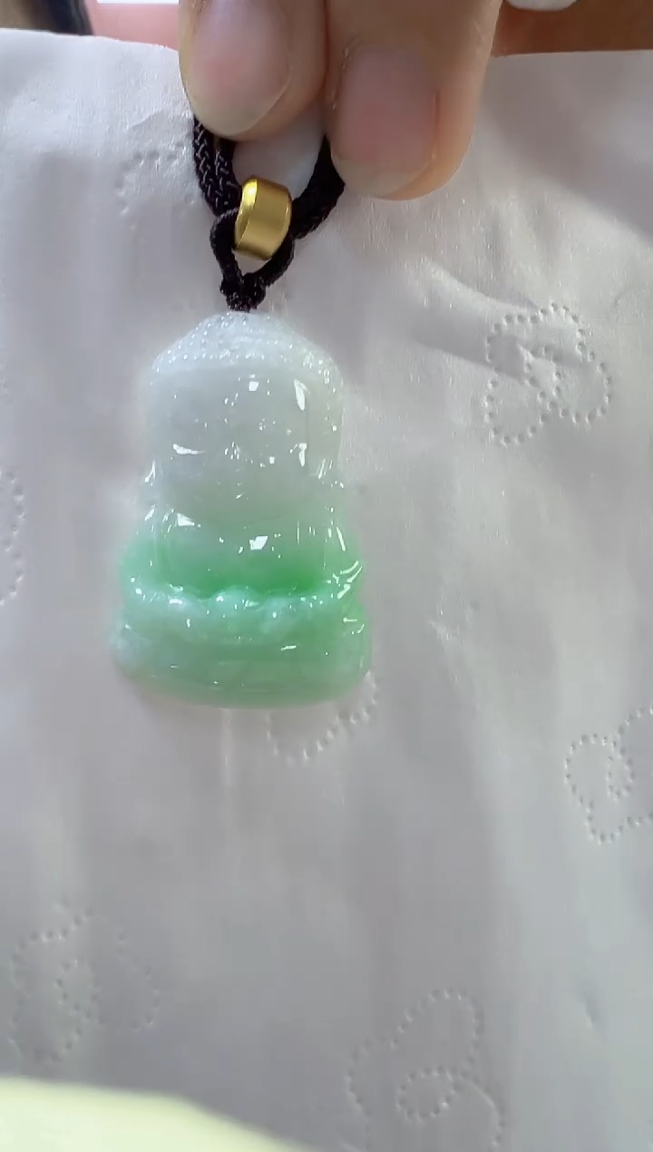 【闪购商品】翡翠颈饰未镶嵌孤品佛公