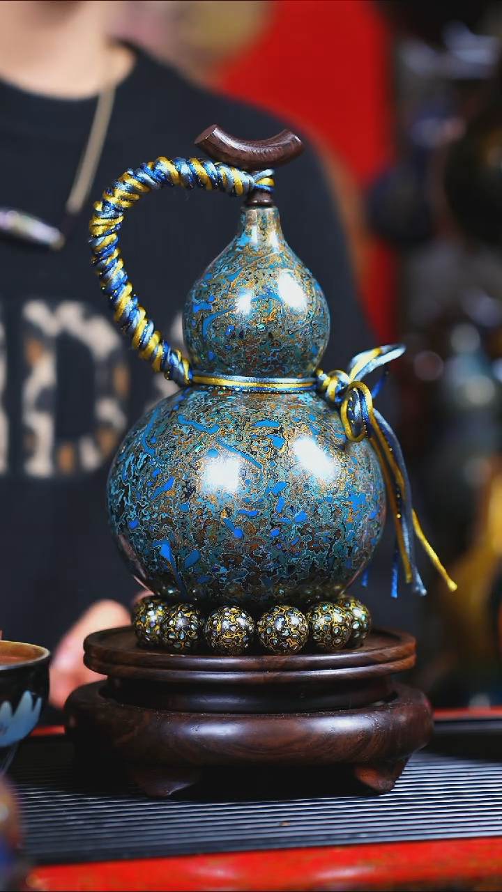 【闪购商品】JF169过年礼臻选大漆酒葫芦