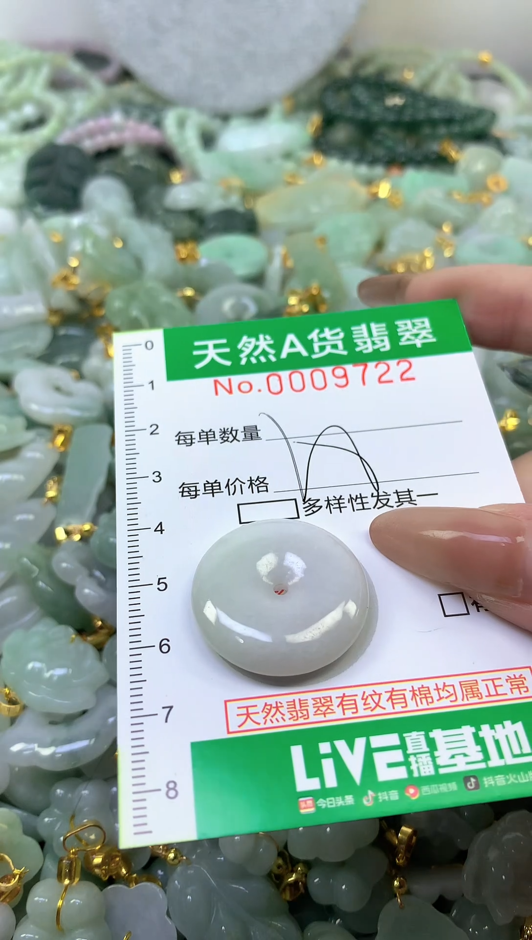 颈饰未镶嵌翡翠未镶嵌纯天然A货翡翠