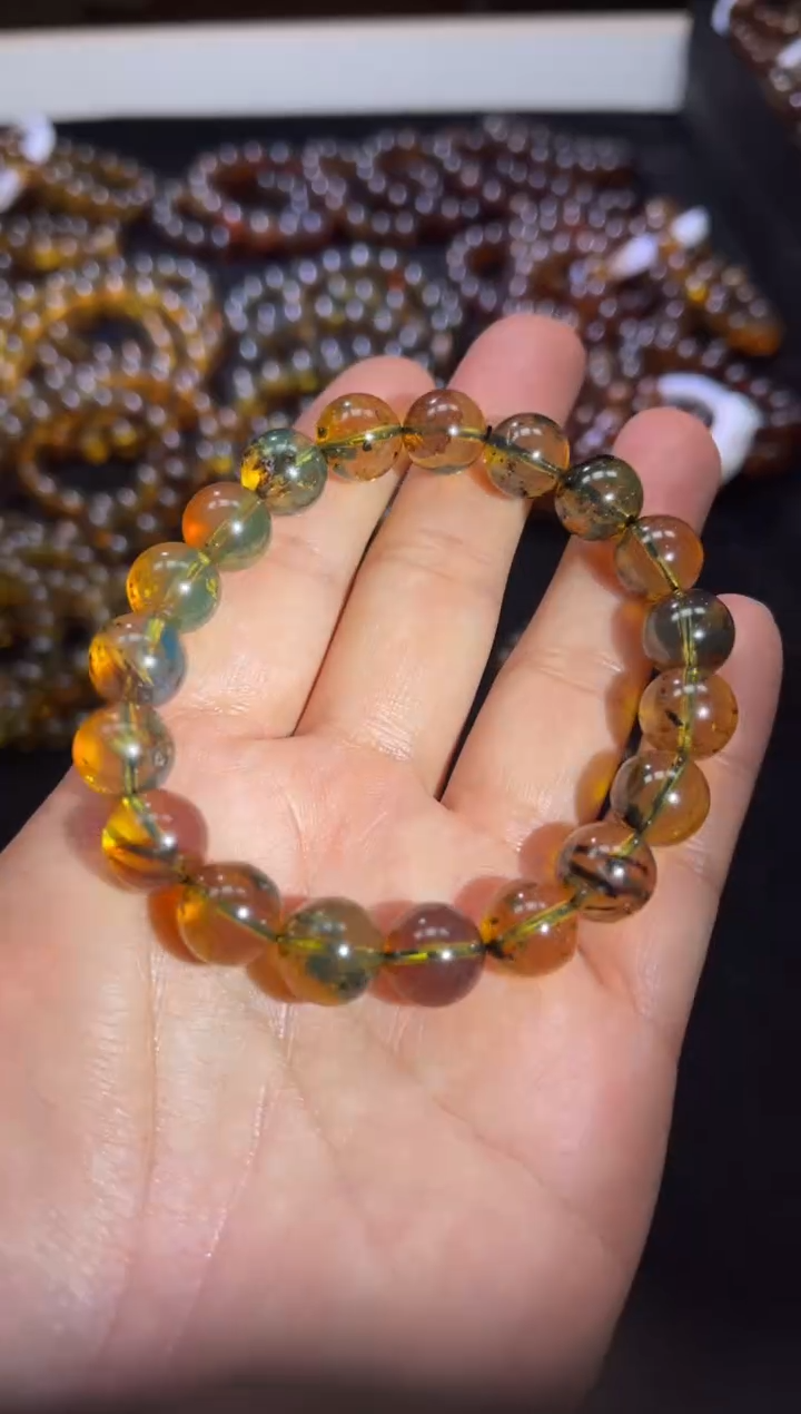 未镶嵌琥珀手串10mm缅甸琥珀手串