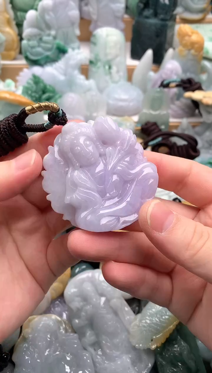 吊坠(不含链)未镶嵌翡翠1