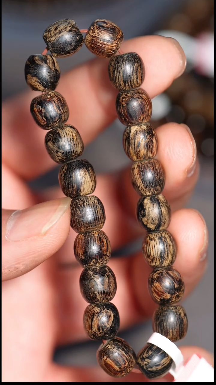 【闪购商品】沉香手串帝王达拉干0.9桶珠手串