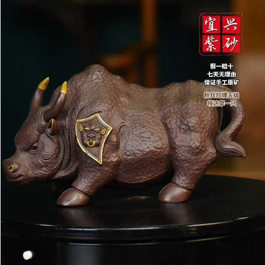 牛将军 宜兴泥塑