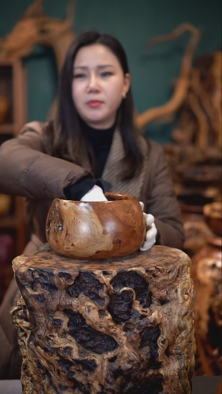 【闪购商品】枣木雷击枣木聚宝盆