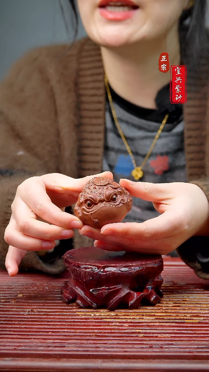 紫砂茶宠宜兴紫砂茶宠摆件