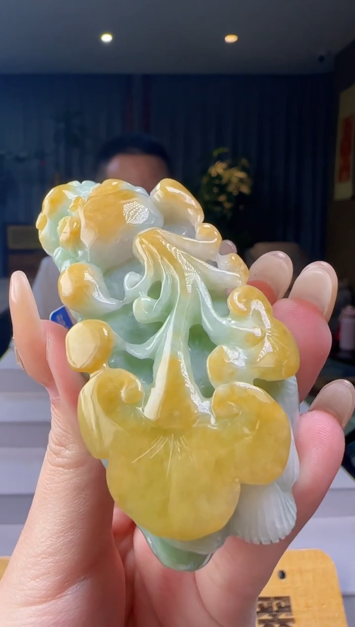 未镶嵌摆件翡翠CC@@960Q3J21011