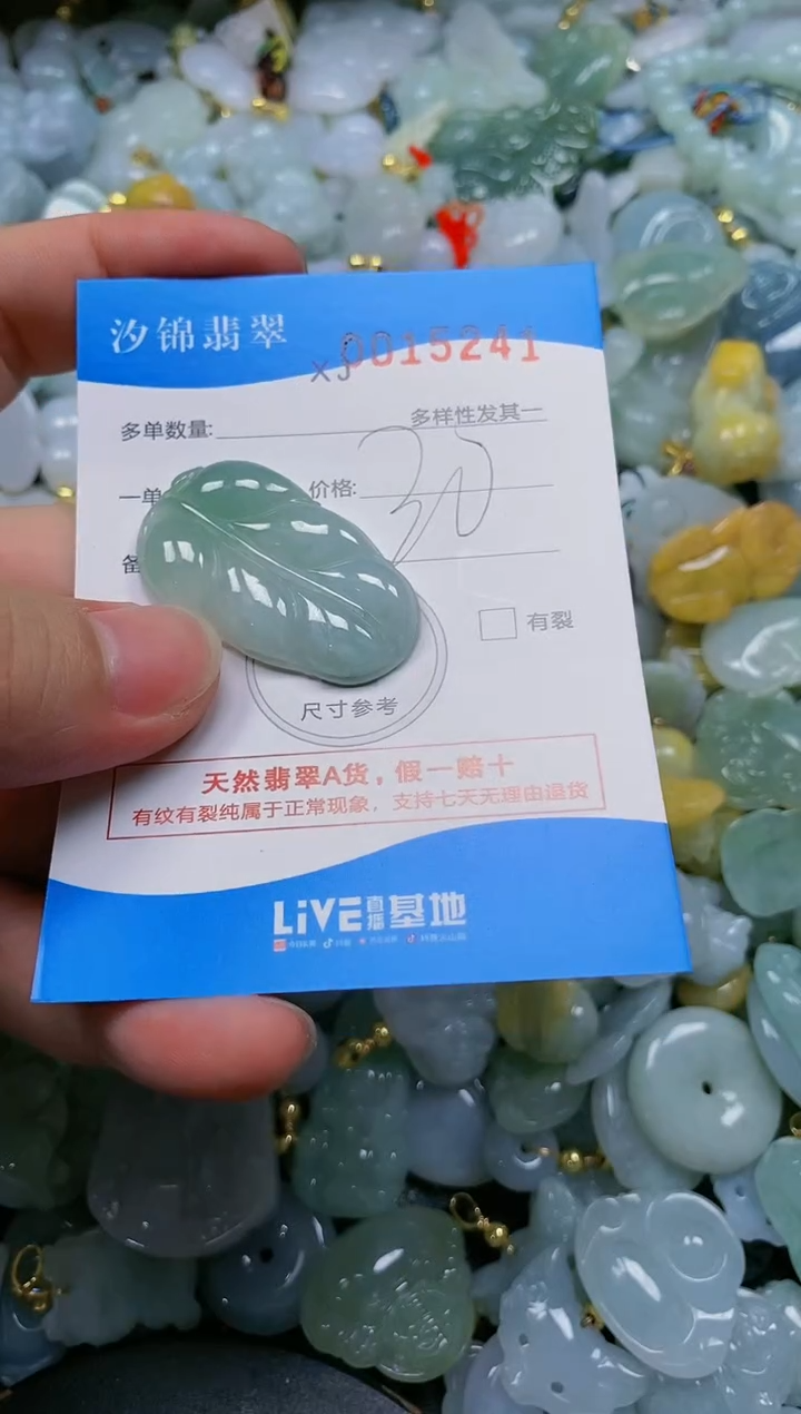 翡翠未镶嵌颈饰闪购商品0015241