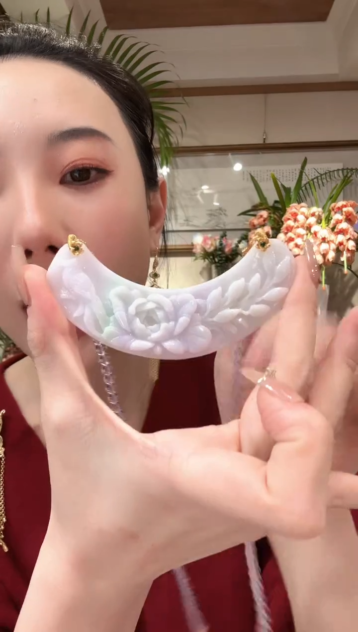 【闪购商品】翡翠颈饰未镶嵌国风