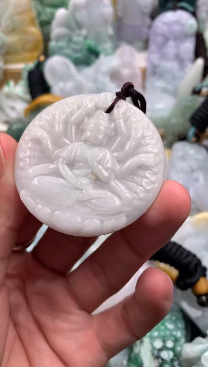 吊坠(不含链)未镶嵌翡翠1